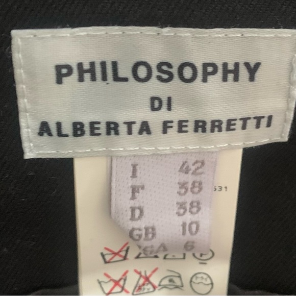 Philosophy di Alberta Ferretti silk and wool skirt - Picture 3 of 6